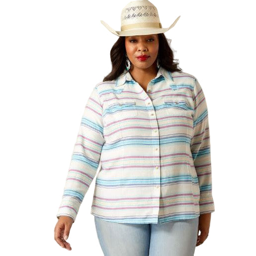 Ariat Women's Long Sleeve Striped  Shirt - Rica Jacquard