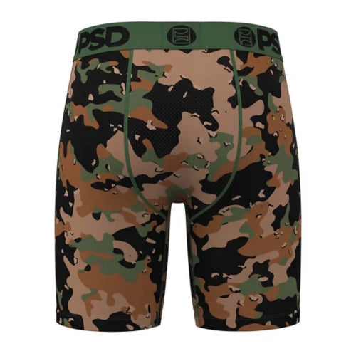 PSD Men's Underwear Combat Boxer Brief- Camo