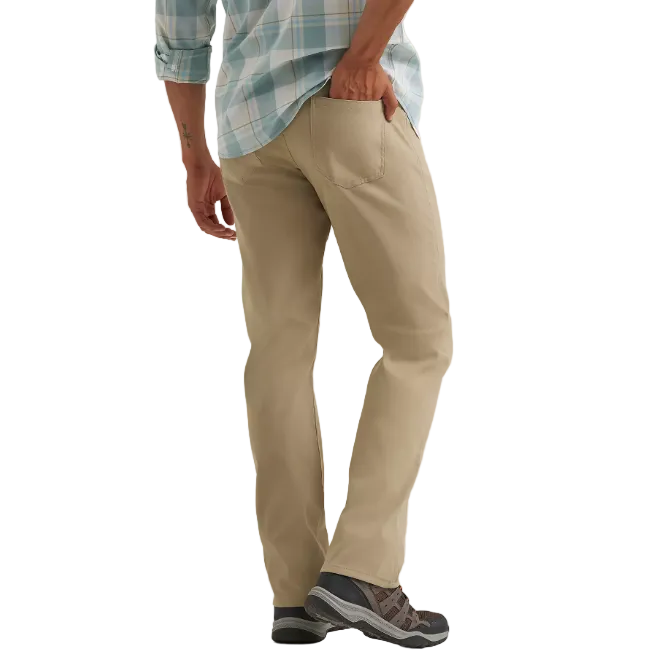 Wrangler All Terrain Gear Men's Straight Leg Performance Jean - Aluminum