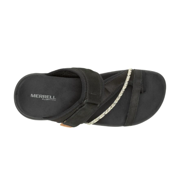 Merrell Women's Terran 4 Backstrap Sandal- Black
