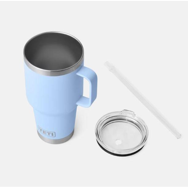 Yeti Rambler 1L Straw Mug - Big Sky Blue