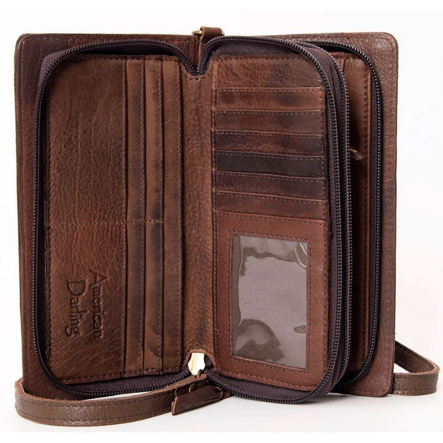 American Darling Hand Tooled Purse Bag Jane