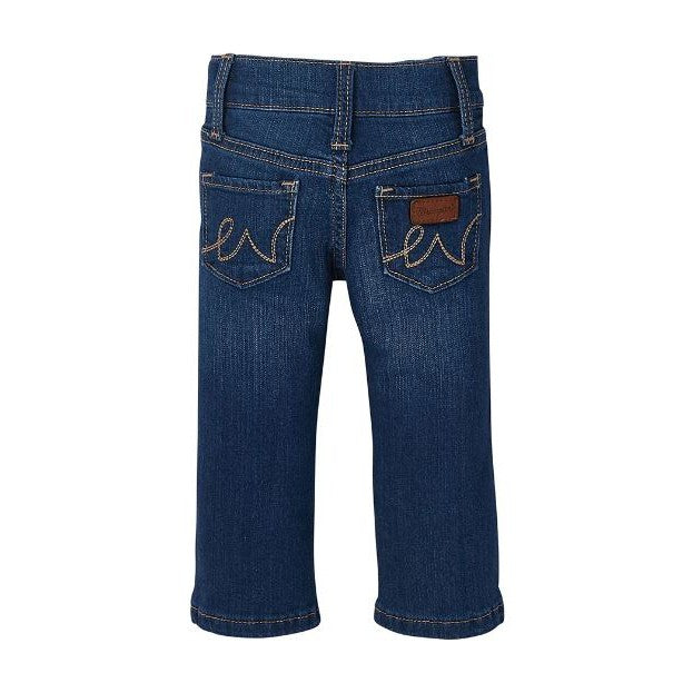 Wrangler Baby Girl Bootcut Jean - Dark Blue