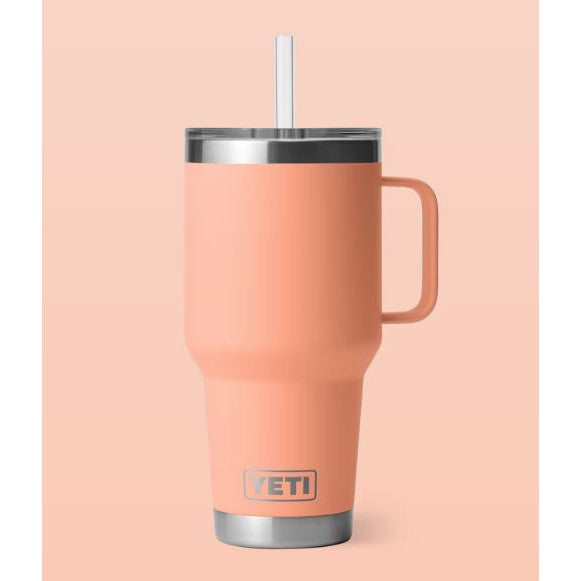 Yeti Rambler 1.2L Straw Mug - Lowcountry Peach