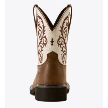 Ariat Women's Fatbaby Heritage Lilah Western Boot- Chocolate Chip