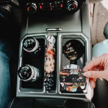 The Front Porch Label Car Coasters - Assorted