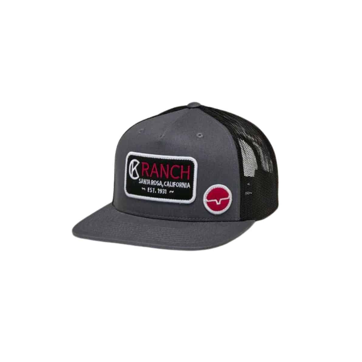 Kimes Unisex Ck31 Trucker Hat - Charcoal/Black