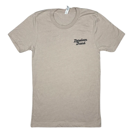 Baredown Brand Unisex Buck Off T-Shirt - Multiple Colours Dusty Blue - Irvine Tack & Western Wear