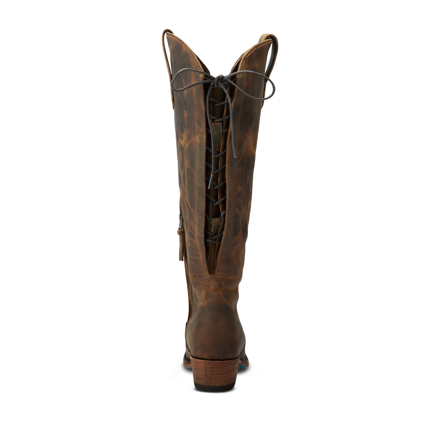 Lane Boots Women's Olivia Jane Knee High Corset - Burnt Caramel