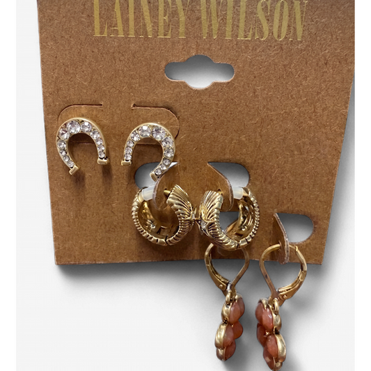 The Jewelry Group Lainey Wilson 3 Pair