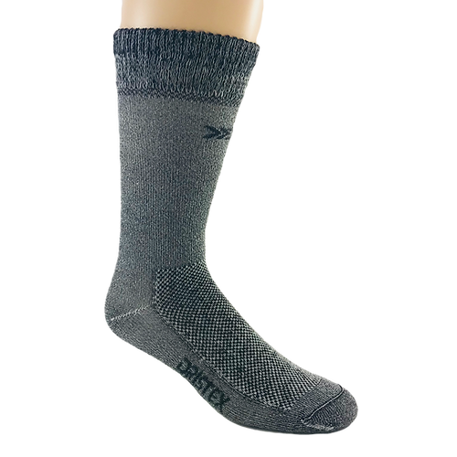 Dristex 365 Health Merino & Bamboo Socks - Black & Natural Denim-2 Pack