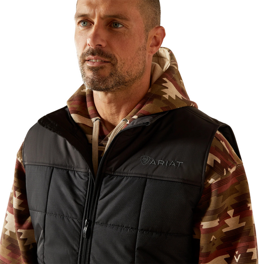 Ariat Men's Crius Insulated Vest - Phantom Chambray