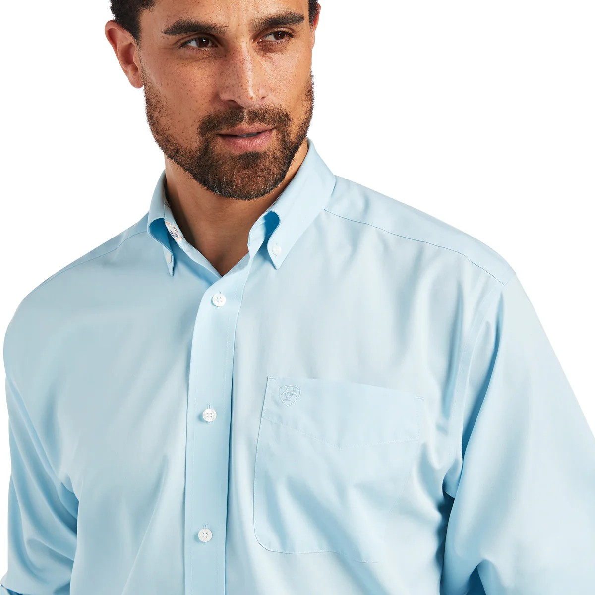 Ariat Men's WF Solid Pinpoint Oxford Classic Fit Shirt