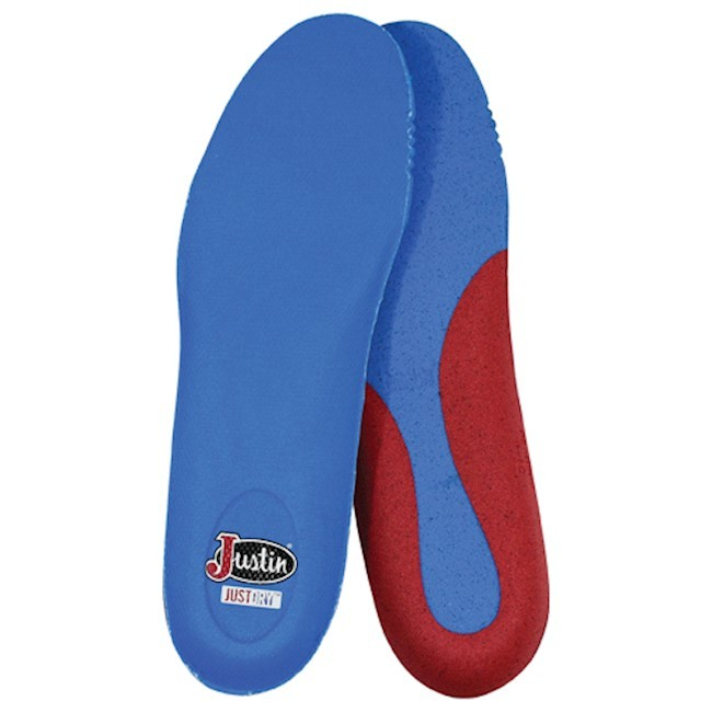 Justin Performance Insole Round Toe Blue