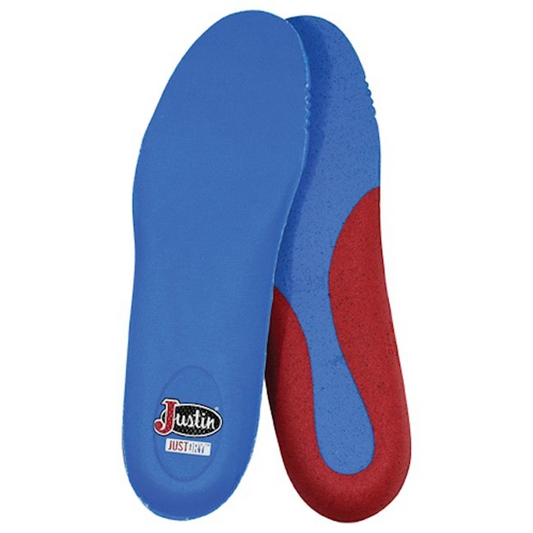 Justin Performance Insole Round Toe Blue