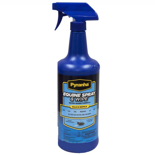 Pyranha Spray & Wipe 32oz - Blue