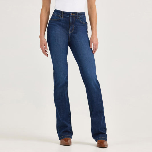 Wrangler Women's Wrangler High Rise Bespoke Bootcut Jean - June