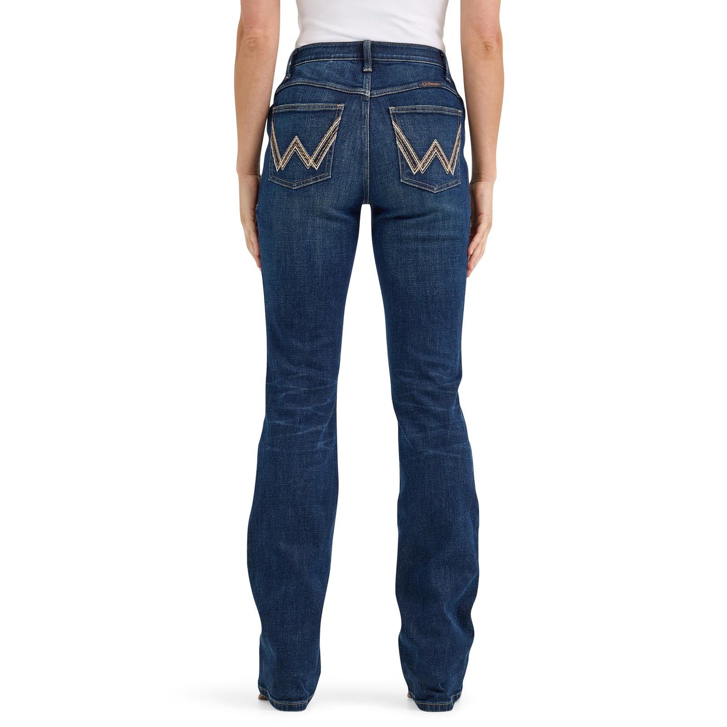 Wrangler Women's Ultimate Willow Riding Mid Rise Jean - Andrea