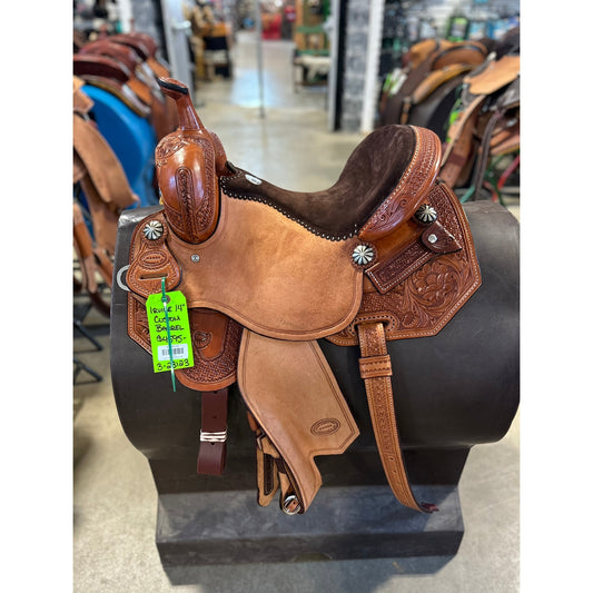 Irvine Custom 14" Barrel Saddle