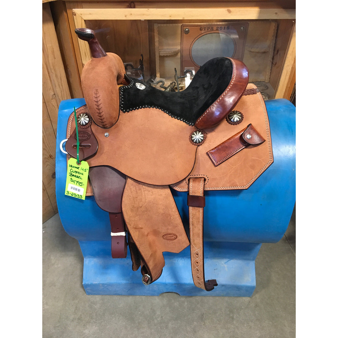 Irvine Custom 14.5" Barrel Saddle