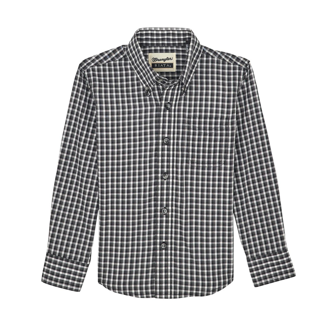 Wrangler Boy's Riata Long Sleeve Shirt - Multi