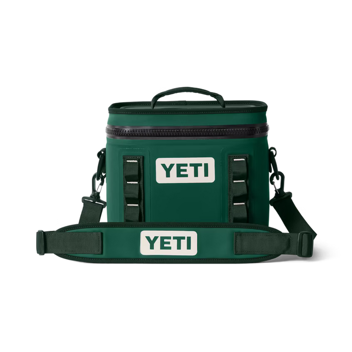 Yeti Hopper Flip 8 Soft Cooler - Black Forest Green