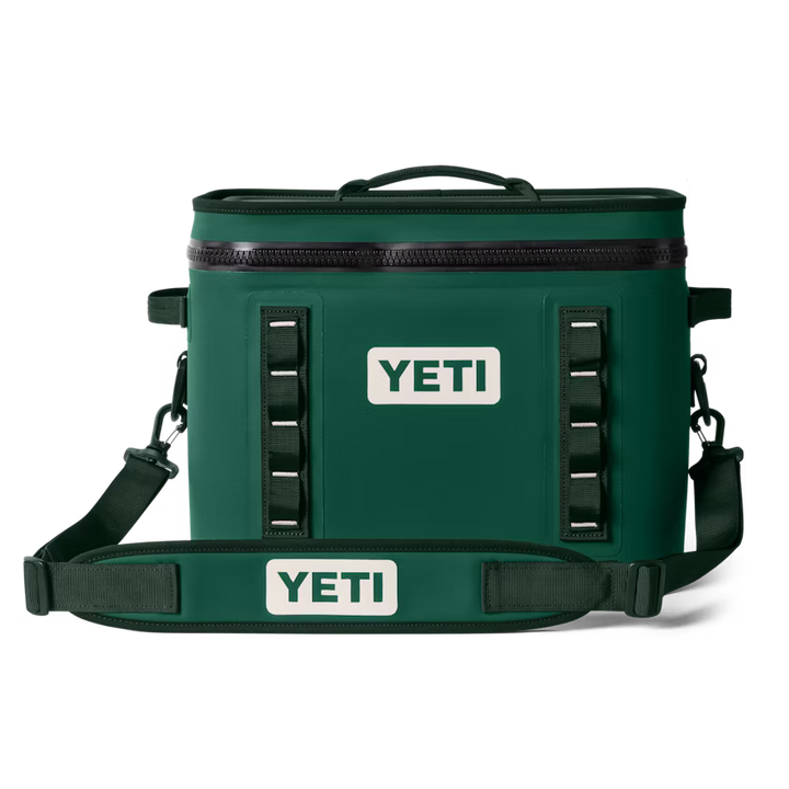 Yeti Hopper Flip 18 Soft Cooler - Black Forest Green