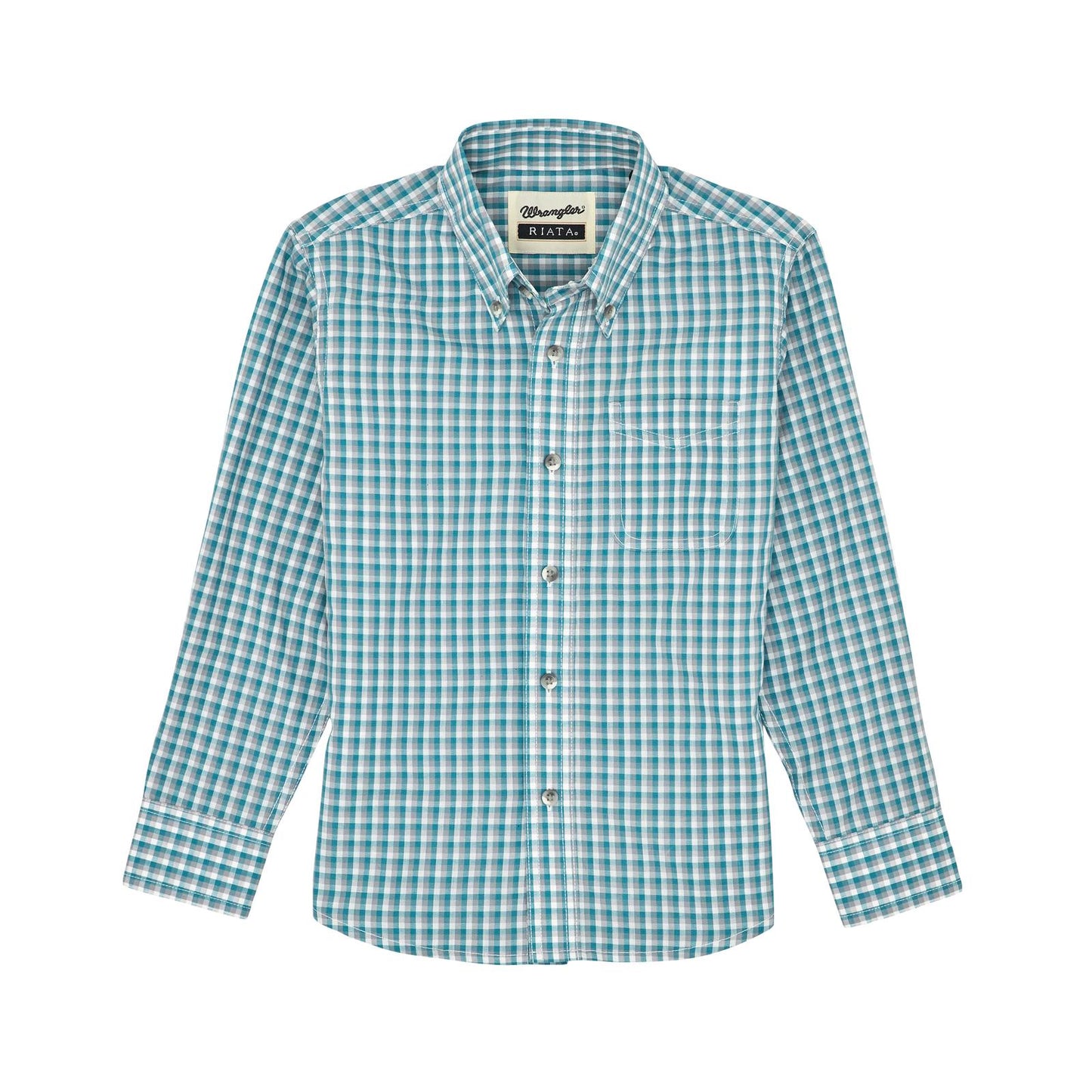 Wrangler Boy's Riata Long Sleeve Shirt - Multi