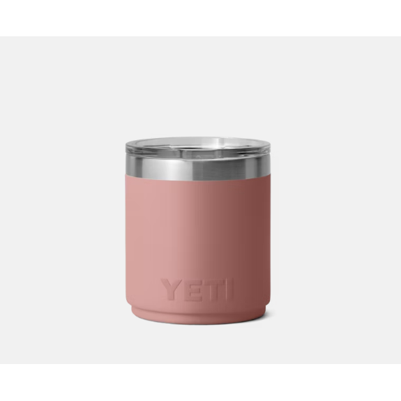 Yeti Rambler 295ml Stackable Lowball w/Magslider Lid - Sandstone Pink