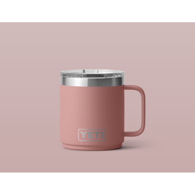 Yeti Rambler 295ml Stackable Mug w/Magslider Lid - Sandstone Pink