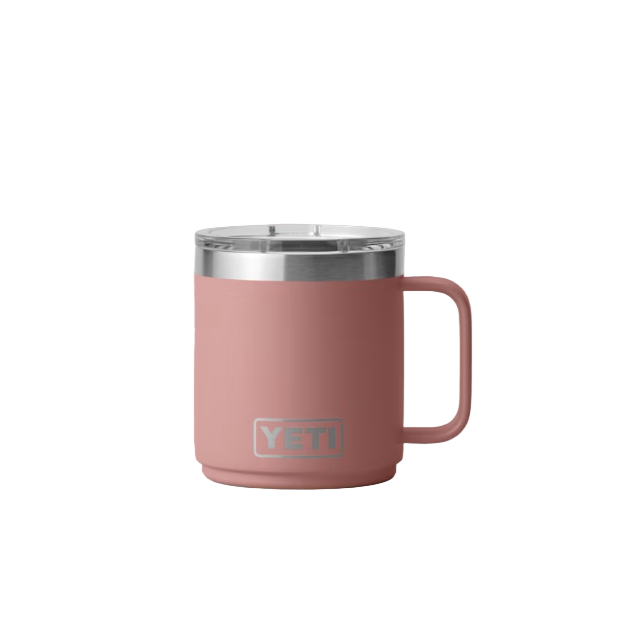 YETI Rambler 295 mL Stackable Mug with MagSlider Lid (steel) - Sandstone Pink
