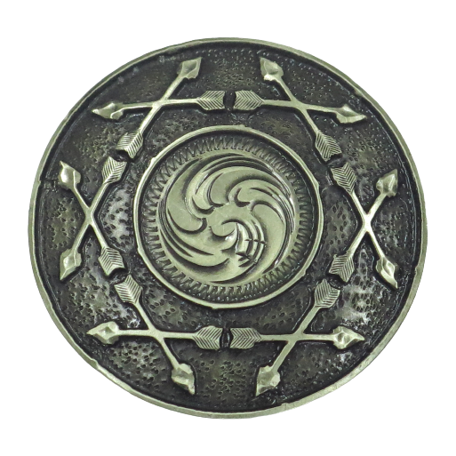 Angus Silversmiths Concho Set of 6