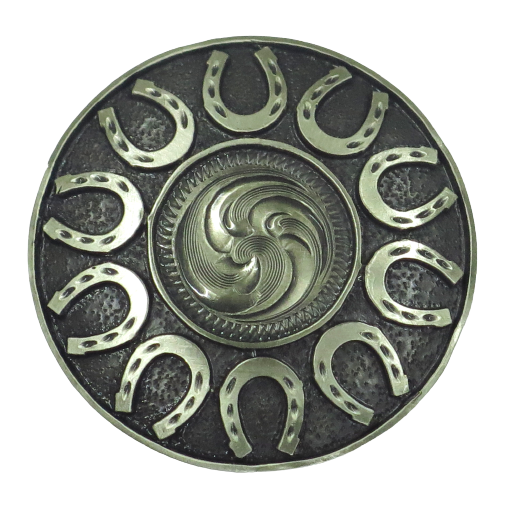 Angus Silversmiths Concho Set of 6