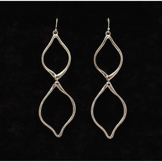 Blazin Roxx Double Loop Earrings