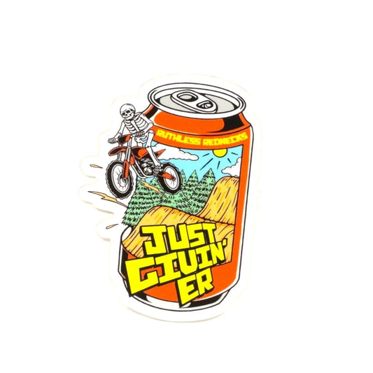 Ruthless Rednecks Fully Sent Sticker