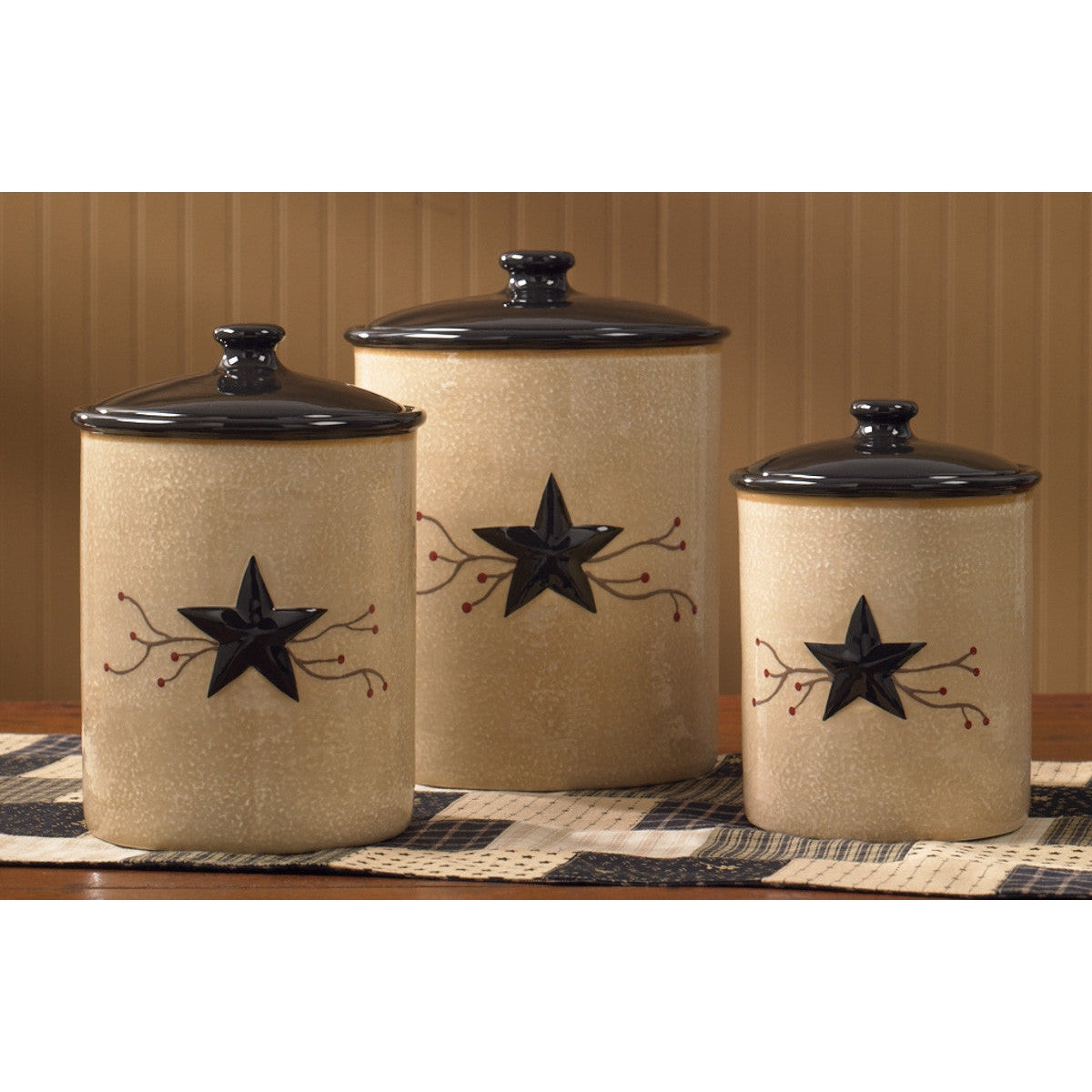 Star Vine Canisters Set