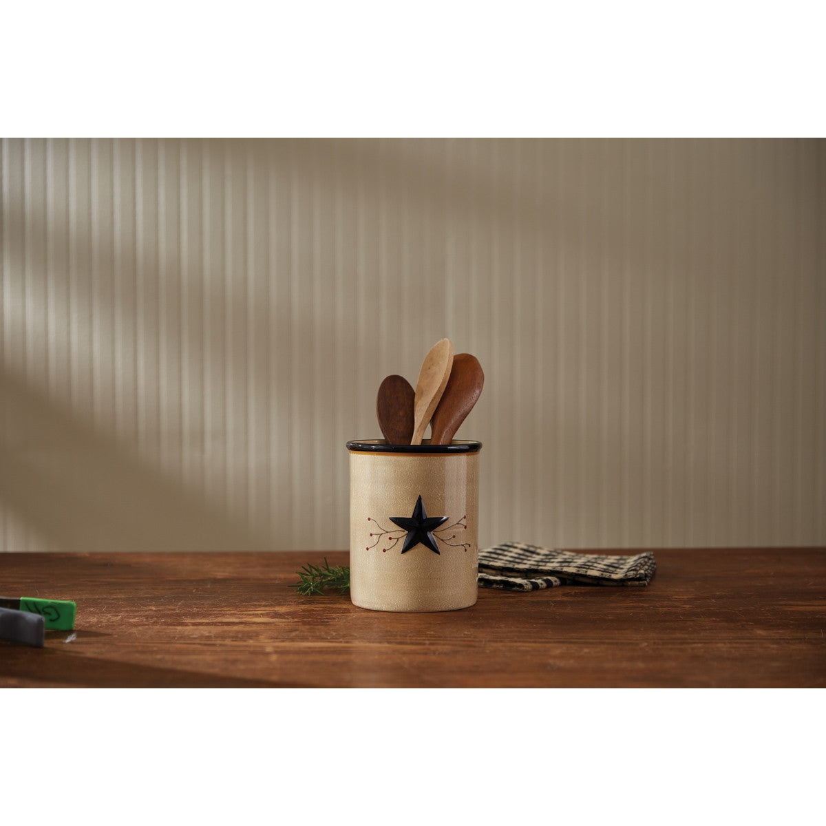 Star Vine Utensil Crock
