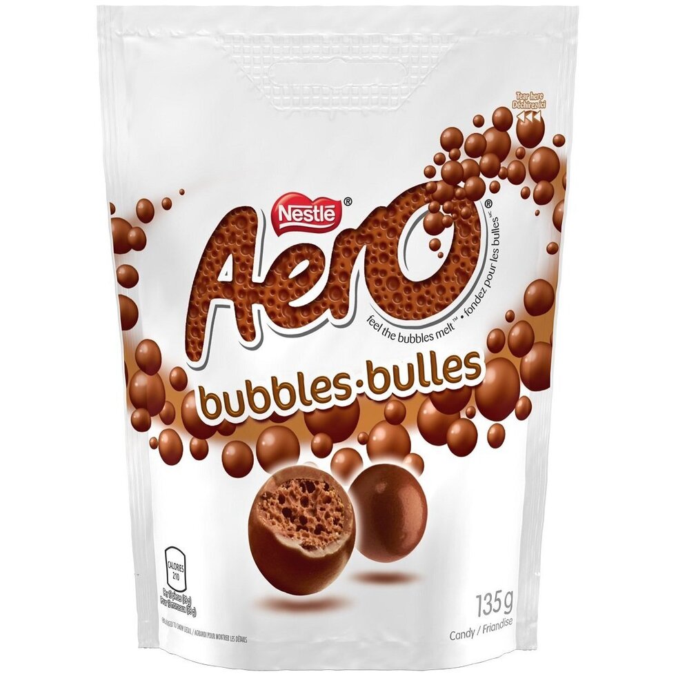 Aero Milk Chocolate Bubbles135g