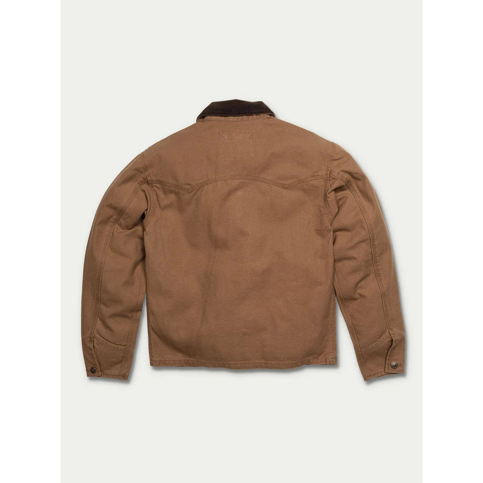 Vintage brush jacket top