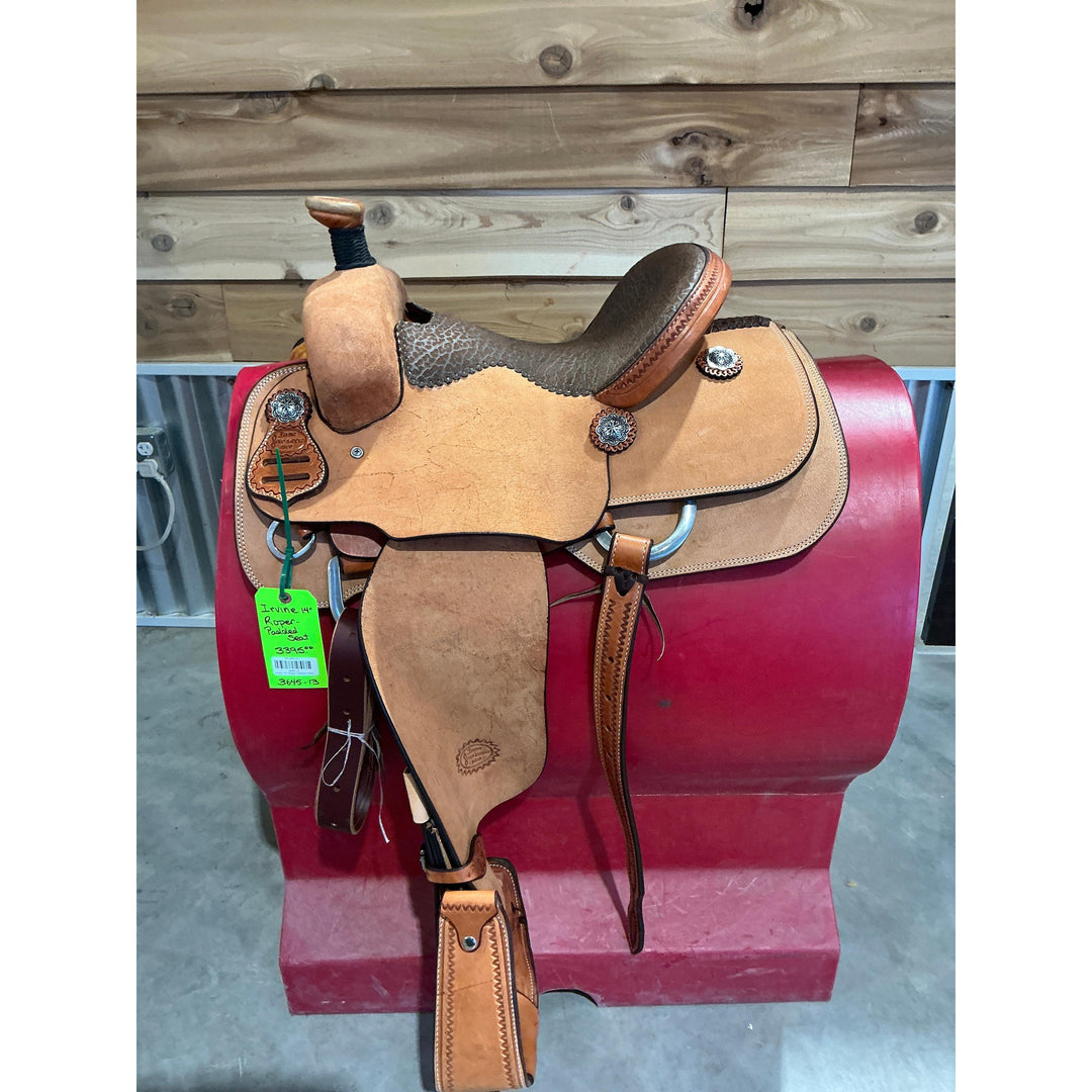 Irvine 14" Roper-Padded Seat - Irvine Tack &amp; Western Wear