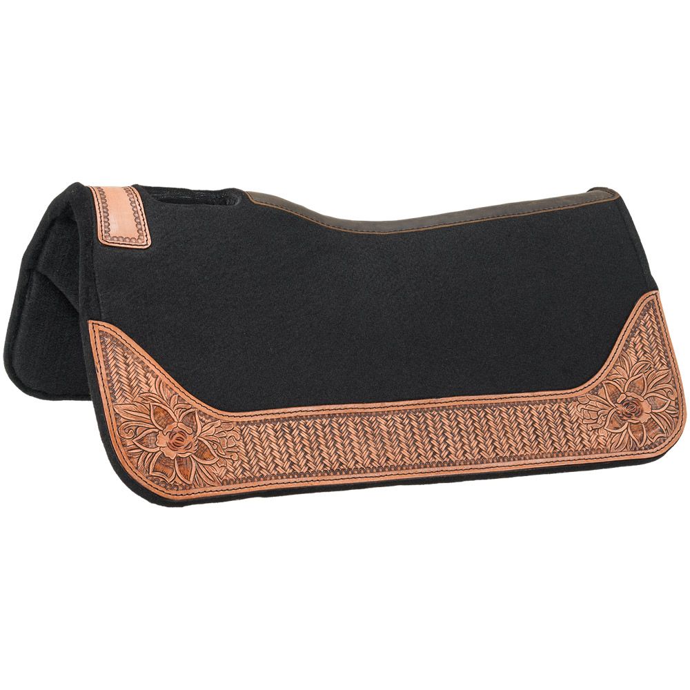 Tough 1 28 x 28 Black Lotus Saddle Pad-