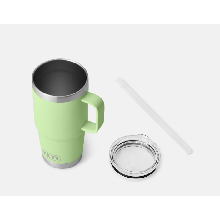 Yeti Rambler 739ml Straw Mug w/Straw Lid - Key Lime