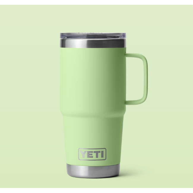 Yeti Rambler 591ml Travel Mug w/Stronghold Lid - Key Lime