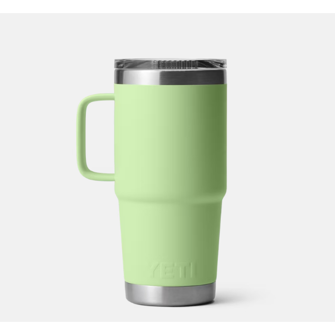 Yeti Rambler 591ml Travel Mug w/Stronghold Lid - Key Lime