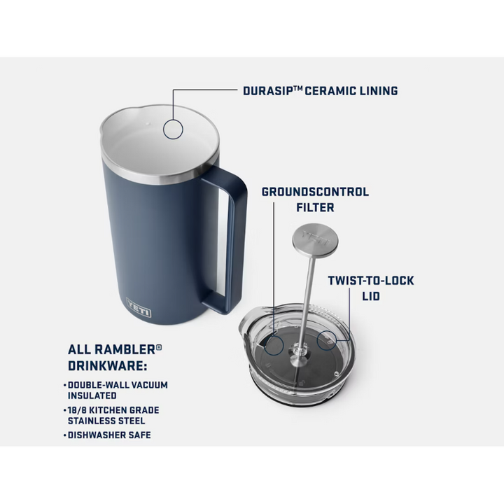 YETI Rambler 1.9 L French Press