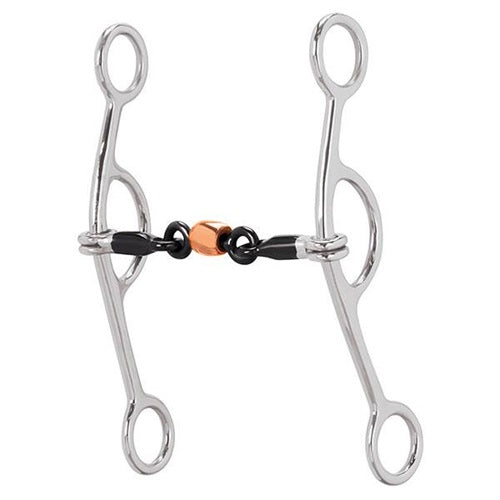 WEAVER GAG BIT 5" SWEET IRON W/ COPPER MOUTH - Irvine Tack &amp; Western Wear