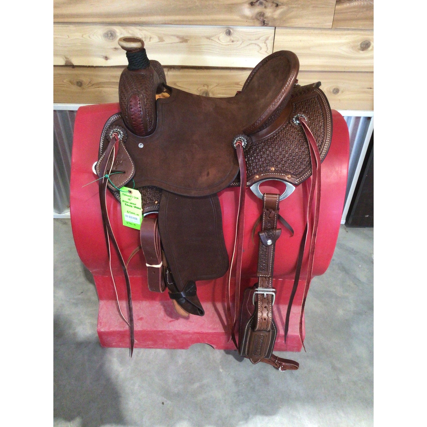 Irvine's 15" USA.Association Ranch Saddle