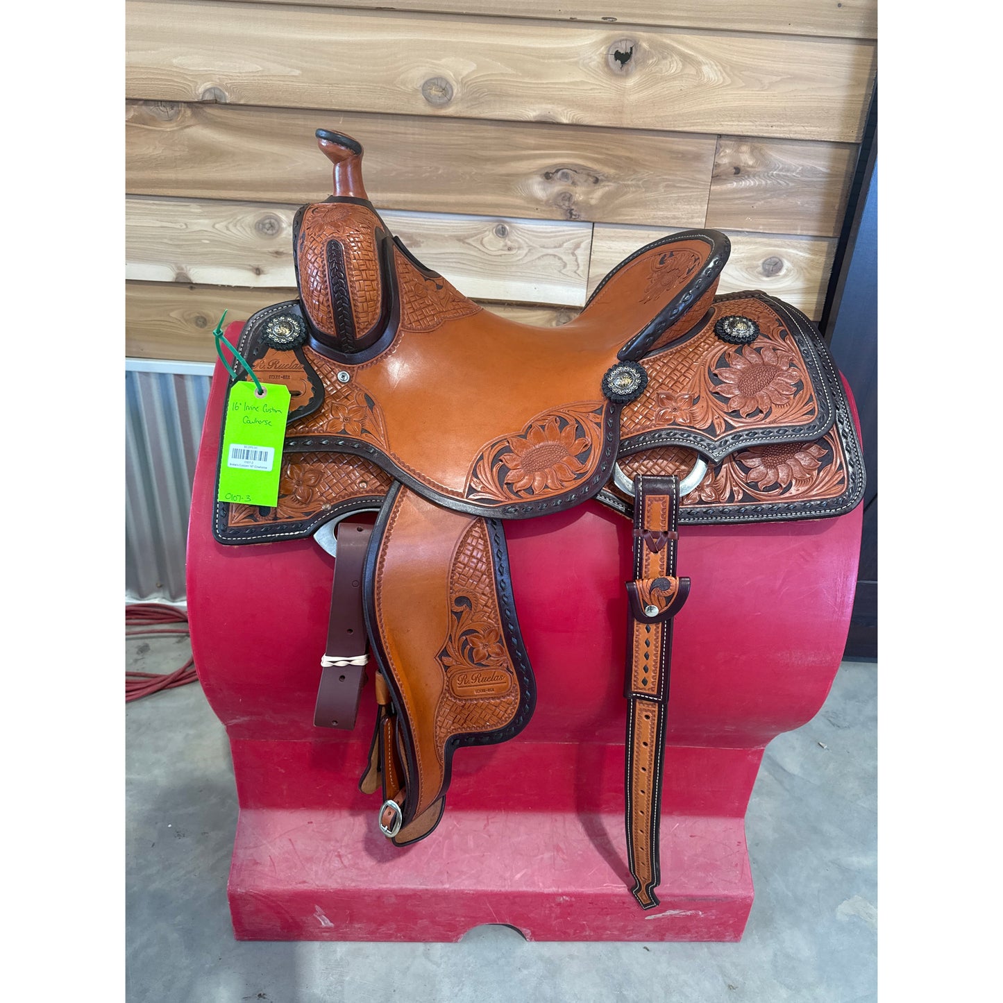 Irvine Custom 16" Cowhorse Saddle