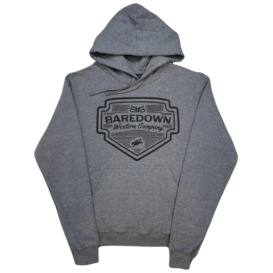 Baredown Brand FRONTIER - Grey Hoodie
