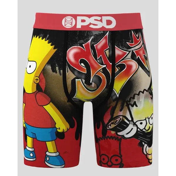 PSD Underwear Men's The Simpsons/Bart Skills Underwear - Multicolor